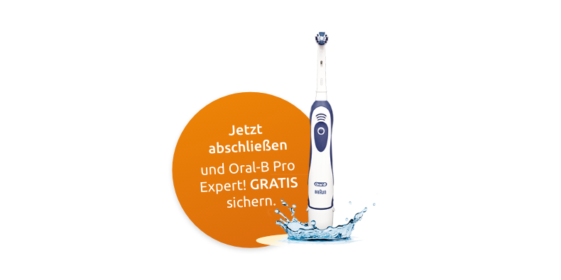 AOK-DentalKOMPAKT Jetzt gratis elektrische Zahnbürste sichern